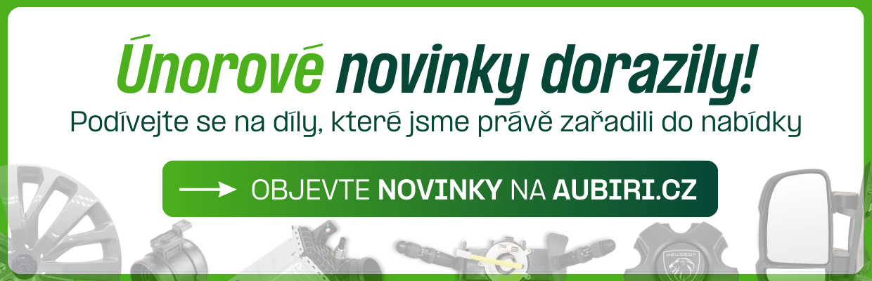 Objevte únorové novinky na AUBIRI.cz!